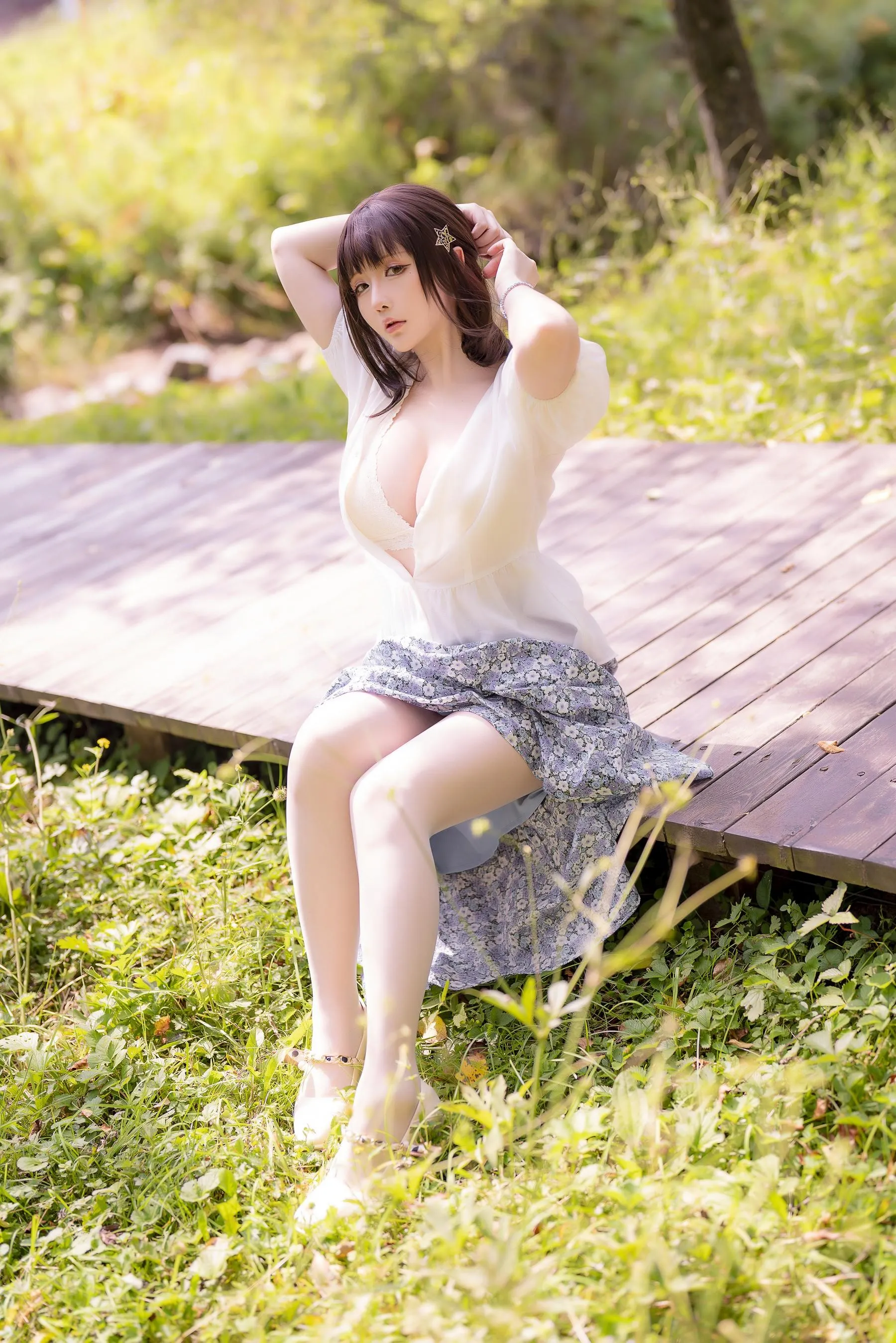 星之迟迟 – NO.153 5月计划 日常系写真特辑-户外合集 [91P]插图5